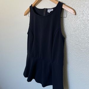 Old Navy Black Peplum Top